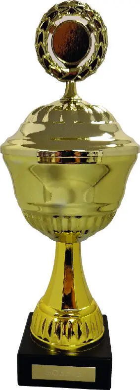 5033, Guldpokal med lock på marmorfot