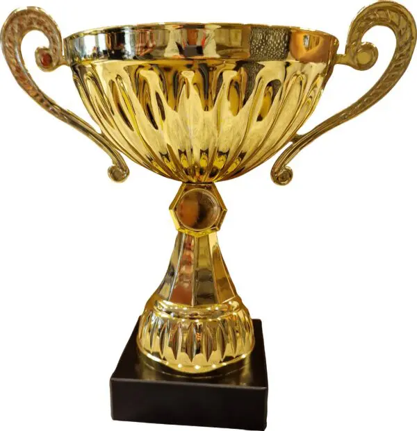 5507, Guldpokal på marmorsockel utan lock