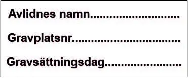 Avlidnes namn
