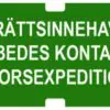 Gravrättsinnehavaren ombedes kontakta pastorsexpeditionen