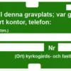 Besökare till denna gravplats