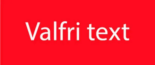 Valfri text