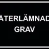 Återlämnad grav