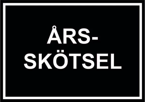 Årsskötsel