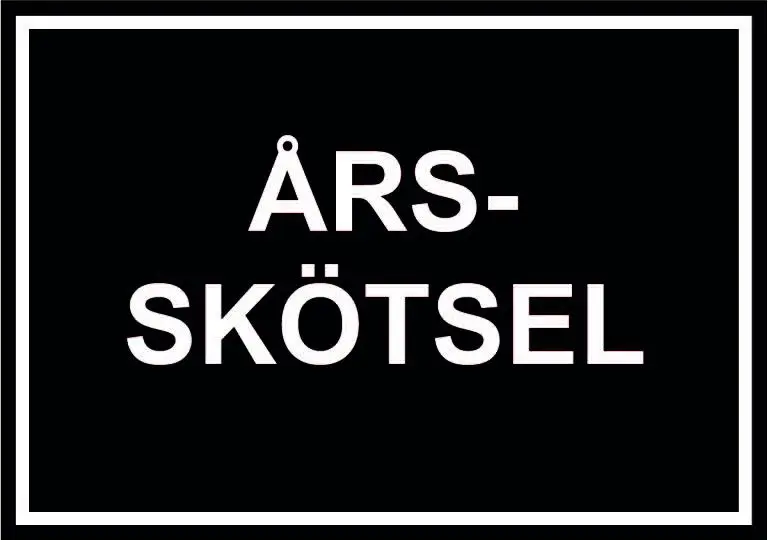 Årsskötsel