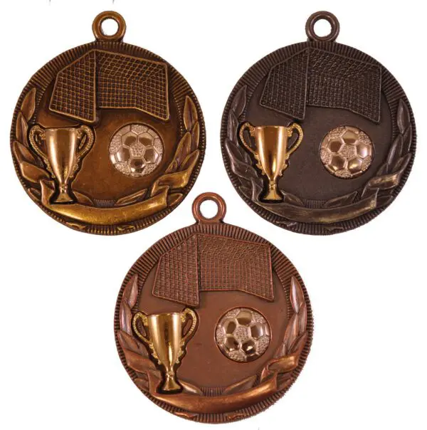 Fotbollsmedalj, 50 mm