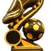 Svart/guld fotbollstayett