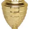 Exklusiv guldpokal med lock