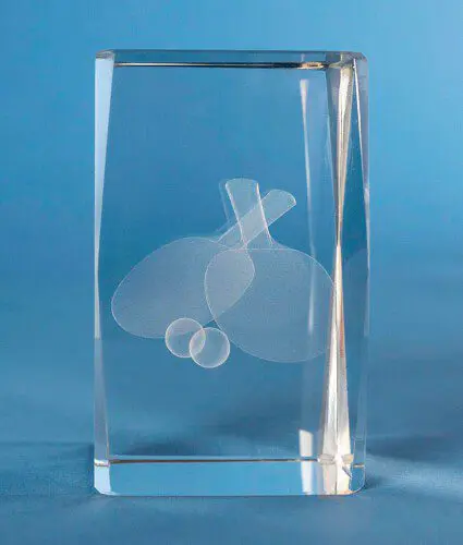 3D Stayett i glas