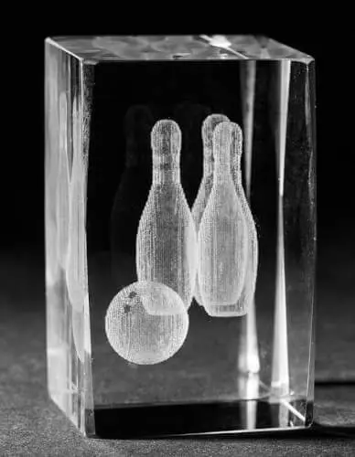 3D Stayett i glas