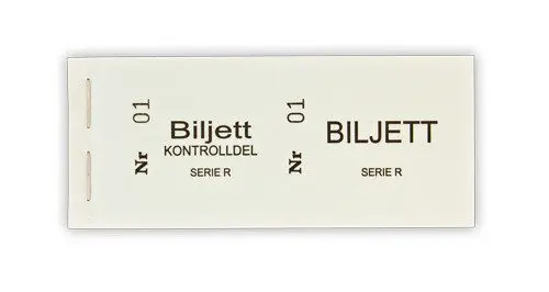 Biljettblock