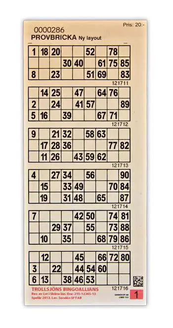 Bingokuponger utan eget tryck