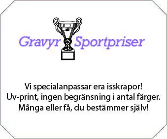 Isskrapa, vit
