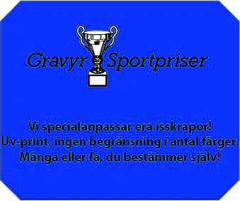 Isskrapa, blå