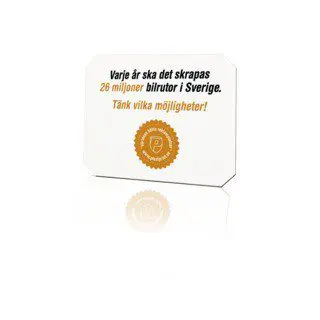 Isskrapa, blå