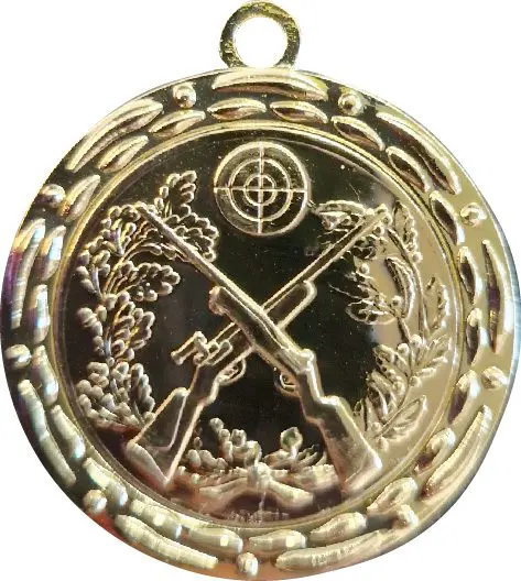 .32 mm medalj för jetong