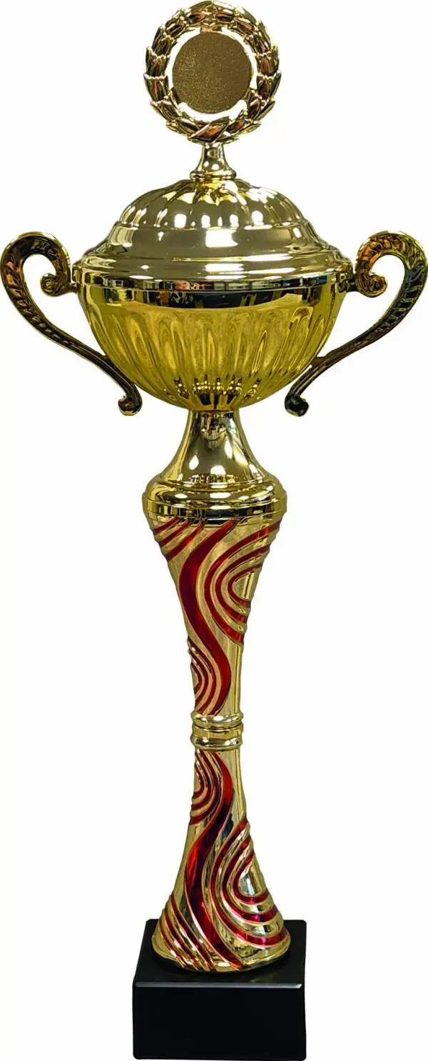 5730L, Exklusiv röd/guld pokal med öron och lock