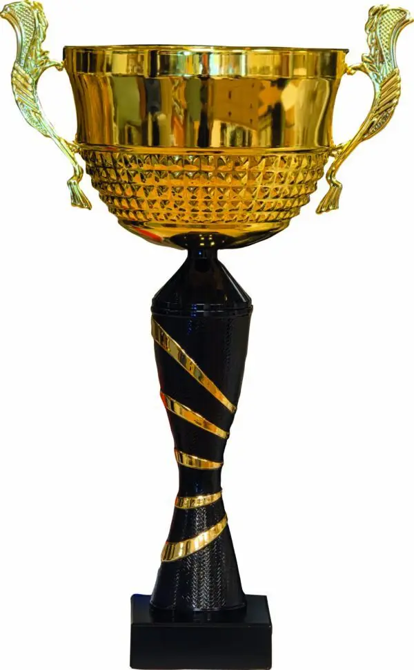 5860, Stor och exklusiv pokal svart/guld