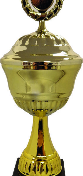 5033, Guldpokal med lock på marmorfot