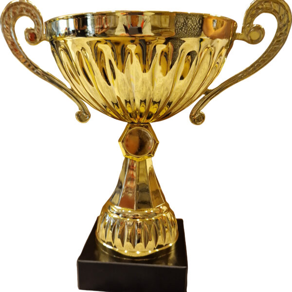 5507, Guldpokal på marmorsockel utan lock