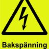 Bakspänning