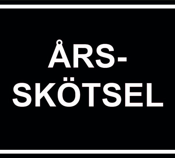 Årsskötsel
