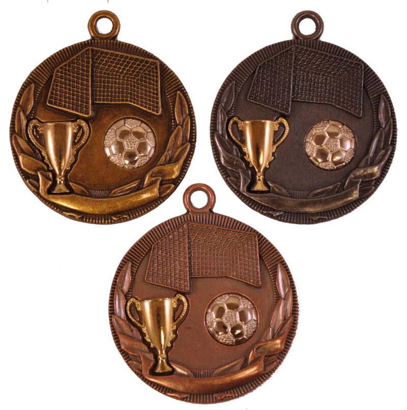 Fotbollsmedalj, 50 mm