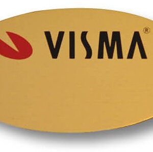 Namnbricka, oval plast