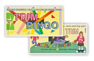Trimbingo utan tryck på remsa
