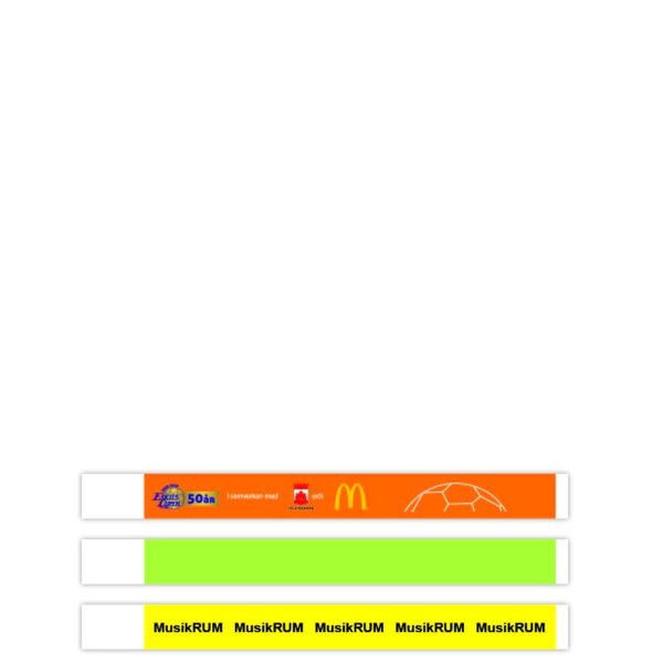 Entréband 4-färgs tryck