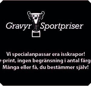 Isskrapa, svart