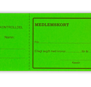 Medlemskort