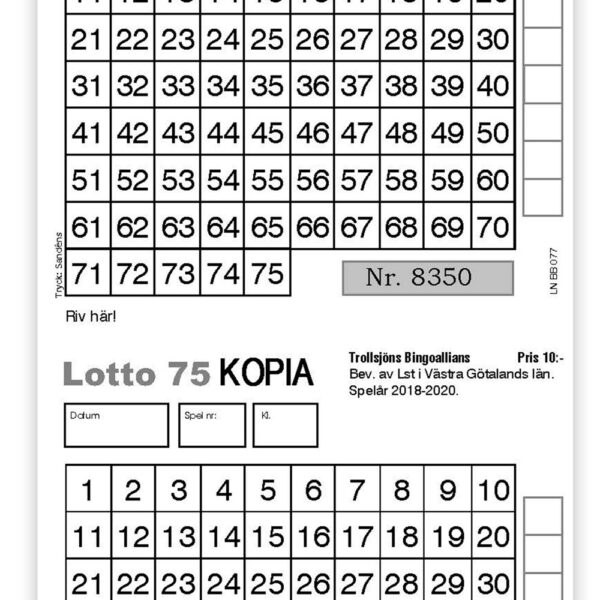 Lotto 75