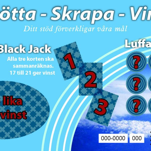 Skrapa Stötta Vinn