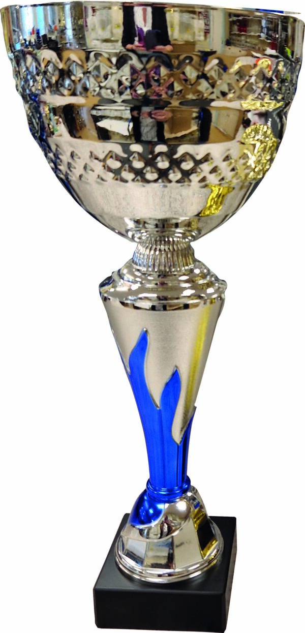 5067, Exklusiv silver/blå pokal utan lock