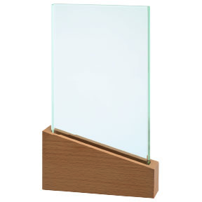 W810, Glasstayett med träsockel