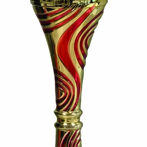 5740, Guld/röd pokal utan öron