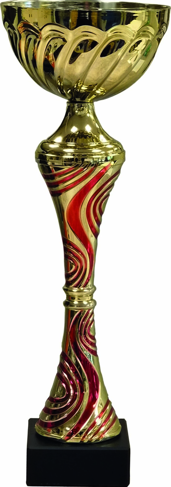 5740, Guld/röd pokal utan öron