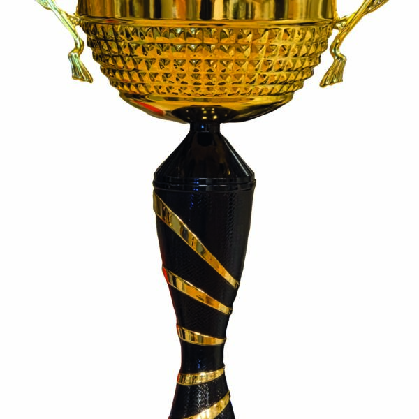 5860, Stor och exklusiv pokal svart/guld